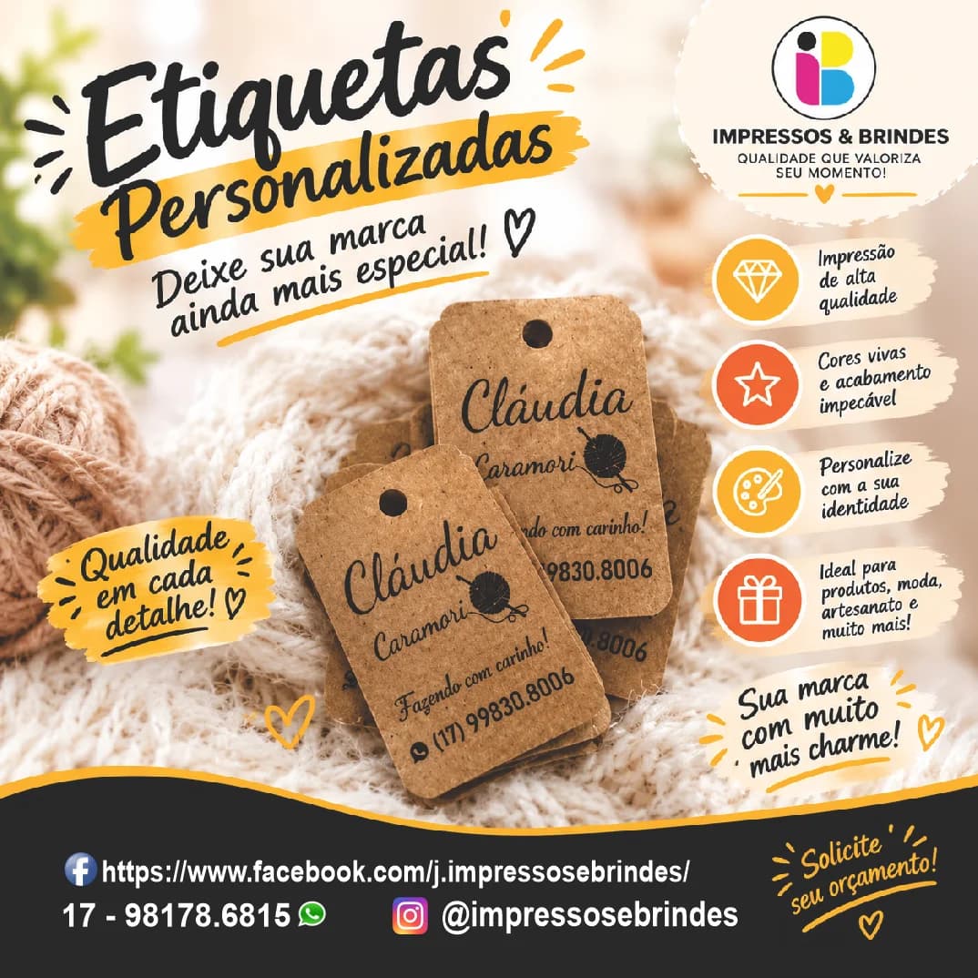 ETIQUETA/TAG DE PAPEL