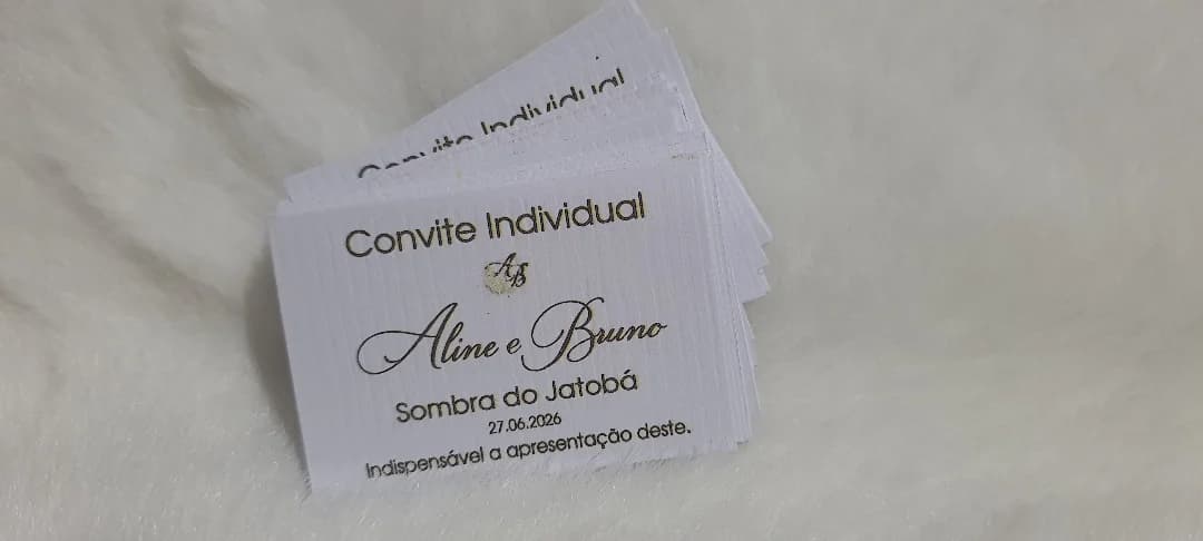 CONVITE INDIVIDUAL